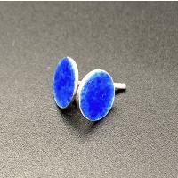 Mineli Buton/Düğme Küpe (5mm)