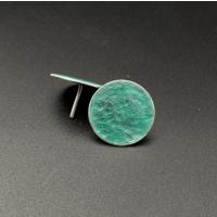 Mineli Buton/Düğme Küpe (16mm)